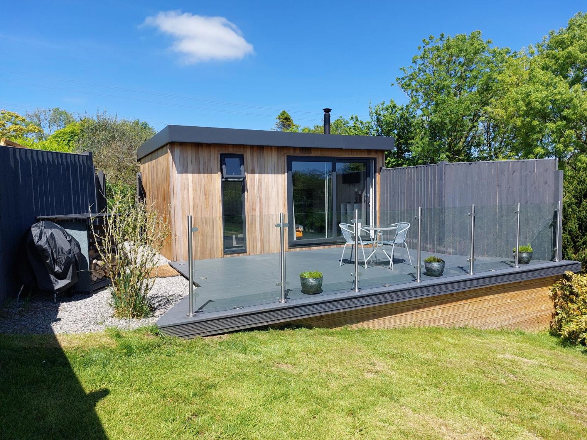 The Den - Modern Cabin With Wood Burning Stove Ludchurch Buitenkant foto